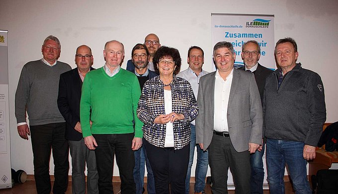 Die ILE-Vorsitzende Liane Sedlmeier (Mitte) berichtete bei der gemeinsamen Ratssitzung von den Erfolgen der ILE-Arbeit.