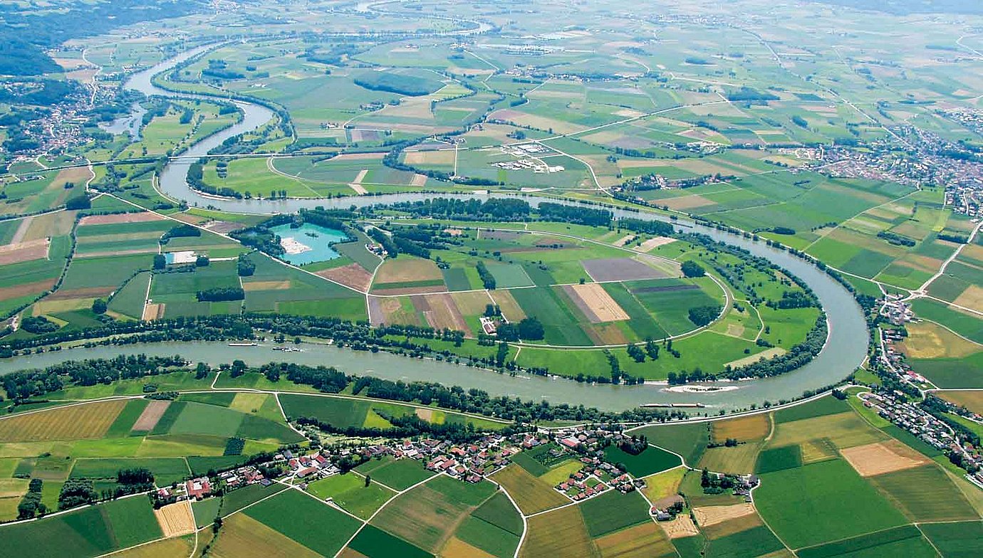 Die markante Donauschleife bei Mühlham stand Pate für den Namen der ILE. (Bild: Landkreis Deggendorf) Die markante Donauschleife bei Mühlham stand Pate für den Namen der ILE. (Bild: Landkreis Deggendorf)