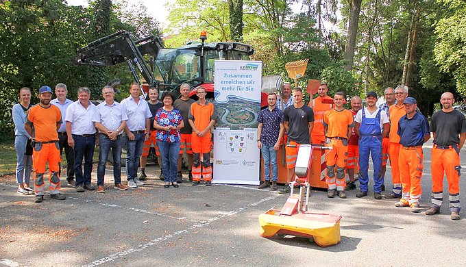 Liane Sedlmeier, 1. Bürgermeisterin Stadt Osterhofen und ILE-Vorsitzende, begrüßte die Bauhofvertreter der ILE-Gemeinden zum Erfahrungsaustausch.