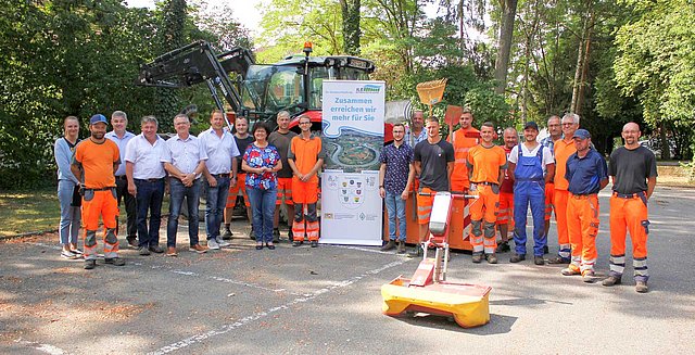 Liane Sedlmeier, 1. Bürgermeisterin Stadt Osterhofen und ILE-Vorsitzende, begrüßte die Bauhofvertreter der ILE-Gemeinden zum Erfahrungsaustausch.